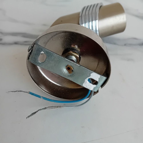 Metallic LED spotlight set of 2 like new