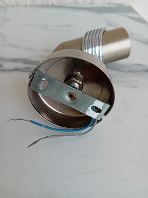 Metallic LED spotlight set of 2 like new