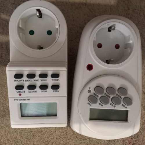 Digital timers new, set of 2 pieces