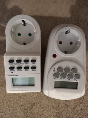 Ψηφιακοί χρονοδιακόπτες καινούργιοι, σετ 2 τεμαχίων