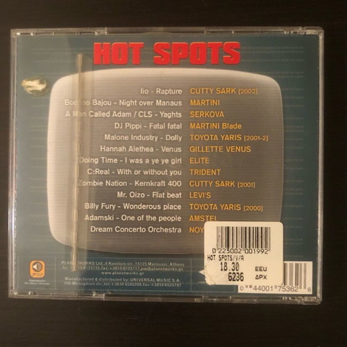 Hot Spots CD collection like new, pop
