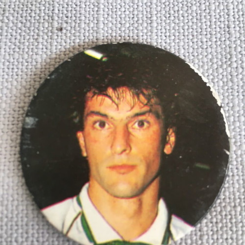 Old school football star badges used, Panathinaikos 90s, pack of 4