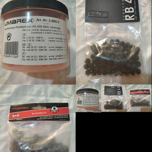 Marking Balls Cal .43 by Umarex, new, total 630 pieces