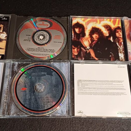 Bon Jovi discography 1986-2020 17 CDs used, rock
