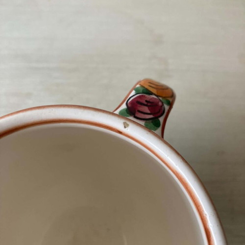 Handmade ceramic mug Skyros like new