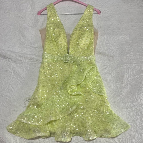Lime Dress from InStyle shop like new, ideal for wedding guest