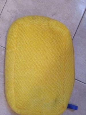 Toiletry bag new yellow 24x16