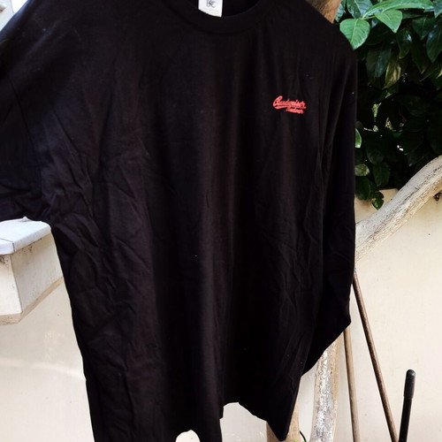 Budweiser Long Sleeve Shirt used, sizes XS to L, black