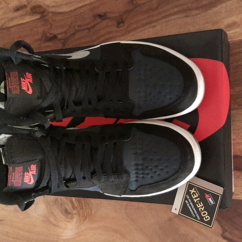 Air Jordan 1 Element GORE-TEX High black and grey, like new, size 44.5