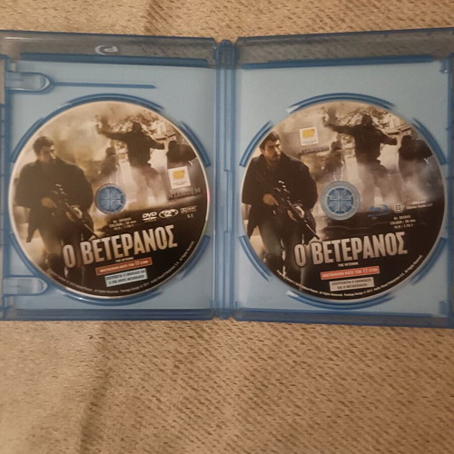 The Veteran Blu-Ray and DVD combo like new, adventure