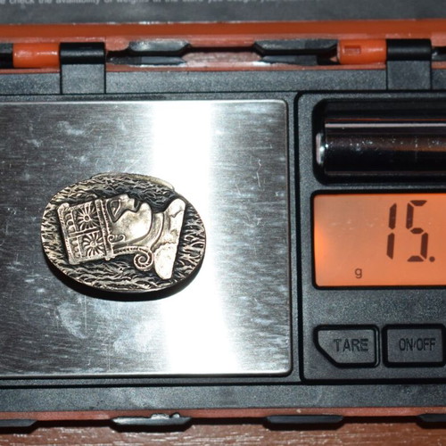 Vintage silver box used