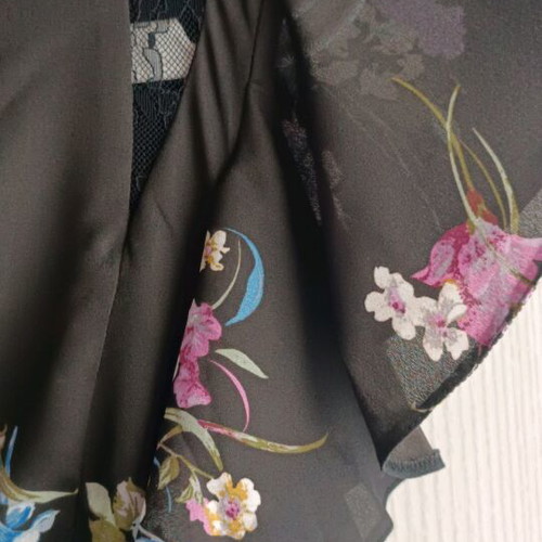 Asos Midi Occasional Dress like new, black with multicolor floral