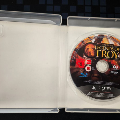 Warriors Legends of Troy PS3 game