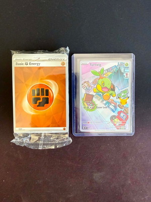 Pokemon Turtwig + Energy 040 Promo First Partner 30 Years New