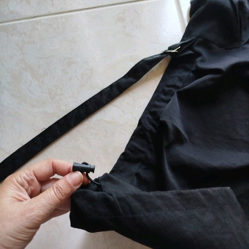 Pants L size buggy style new, black