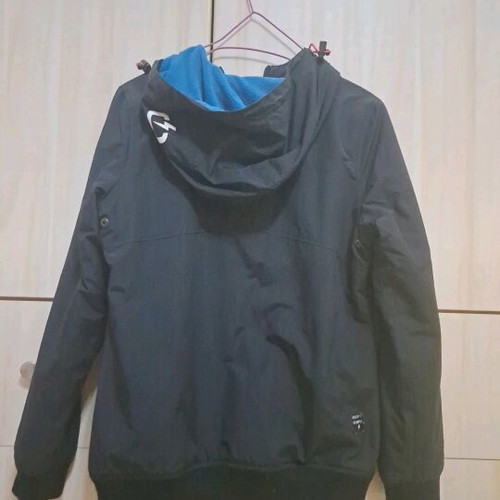 Emerson unisex jacket size S like new, black-blue