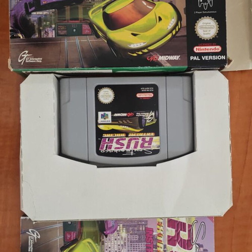 Nintendo 64 Rush 2: Extreme Racing USA like new PAL edition