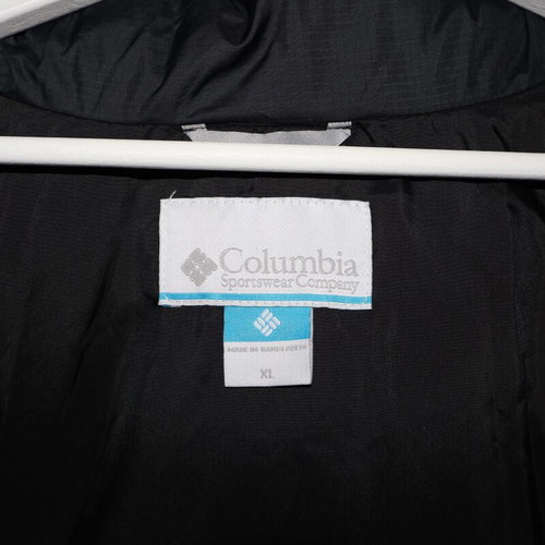 Columbia puffer jacket black XL like new