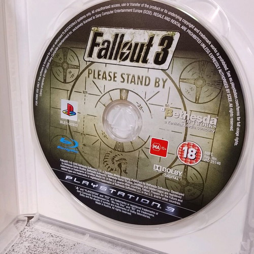 Fallout 3 PlayStation 3 used without booklet
