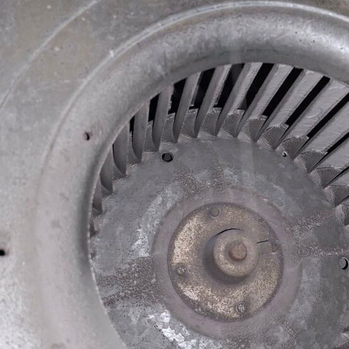 Bubble ventilation motor used in galvanized box