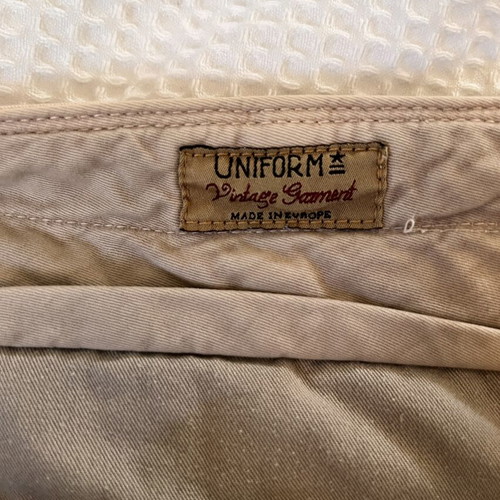 Cargo Bermuda shorts Uniform Jeans beige like new, size 33
