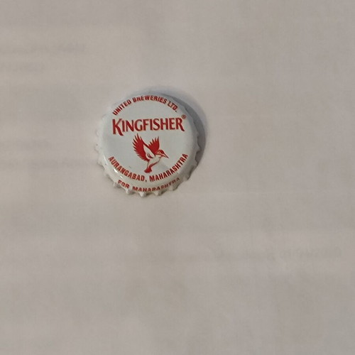 Kingfisher India beer bottle cap used