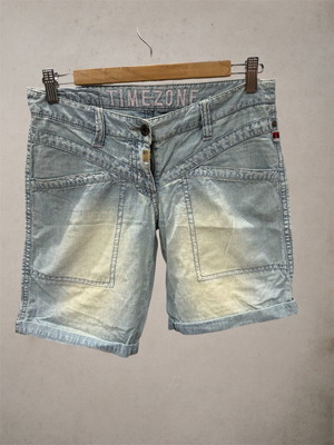 Timezone women's denim bermuda shorts like new, size XS, cotton