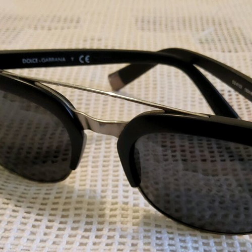 Dolce&Gabbana sunglasses used, black, steel frame