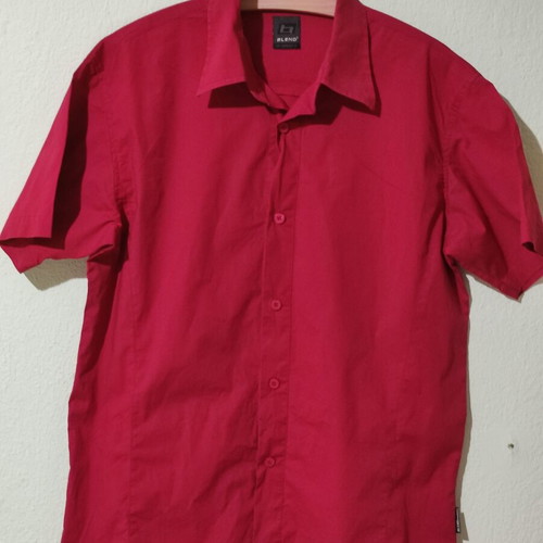 Blend men's shirt red like new, sizes M L