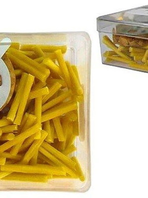 Set of 5 boxes with smokeless beeswax wicks and wick holder The Holy Trinity