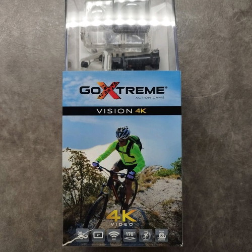 Go X Treme action camera used, Real 4K Ultra HD