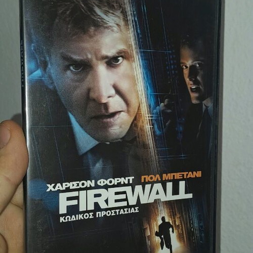 Firewall DVD like new, action adventure with subtitles