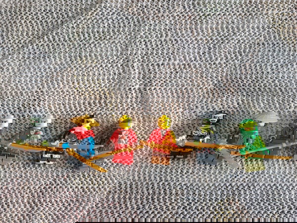 Lego Ninjago. Πακέτο με έξι φιγούρες.