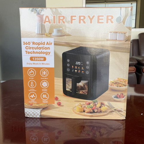 Air Fryer 8L, new, family size