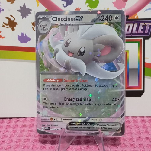 Cinccino ex (CRI 073) Pokemon card Chaos Rising