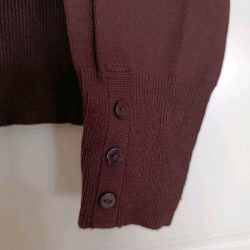 Julia Bergovich women's blouse XL used, brown chocolate