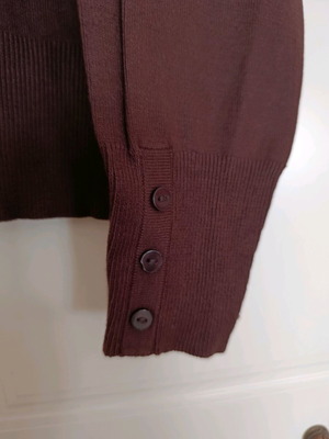 Julia Bergovich women's blouse XL used, brown chocolate