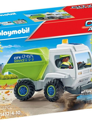 Playmobil City Action Όχημα Καθαρισμού Δρόμων 71432 καινούργιο