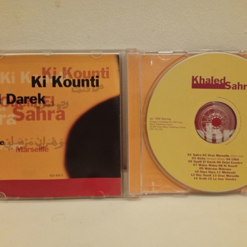Khaled Sahra CD album 1996, raï music