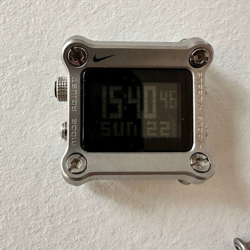 Nike Hammer watch used, silver, without strap