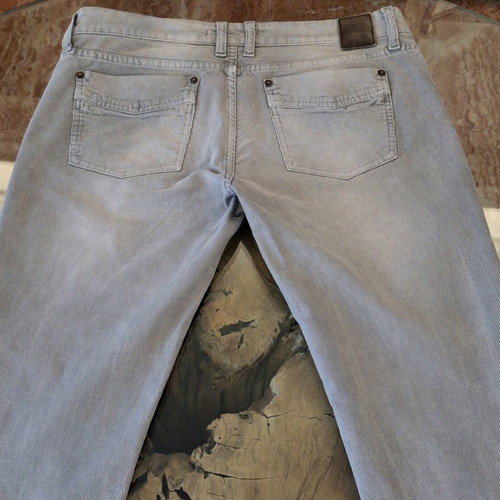 Drykorn pants used, corduroy light gray, size M-L