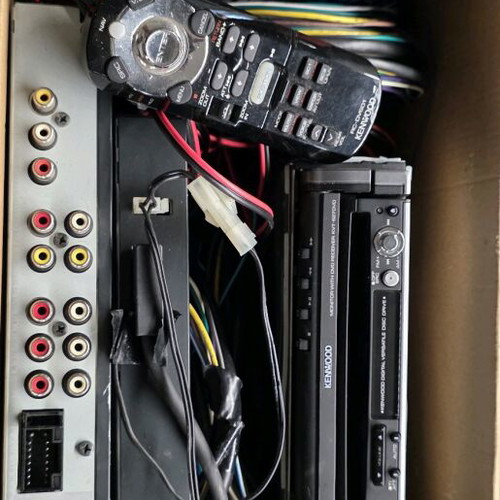 Kenwood Car Audio System Used With TV Tuner