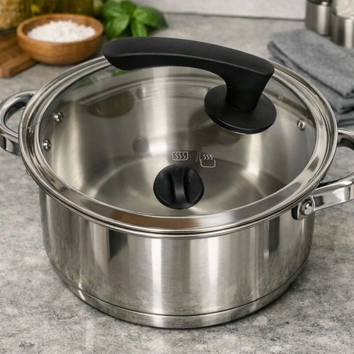 Tupperware Inspire Cookware Pot 7 lt with Stainless Steel Lid new
