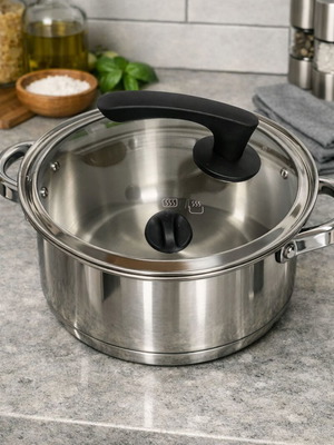 Tupperware Inspire Cookware Pot 7 lt with Stainless Steel Lid new