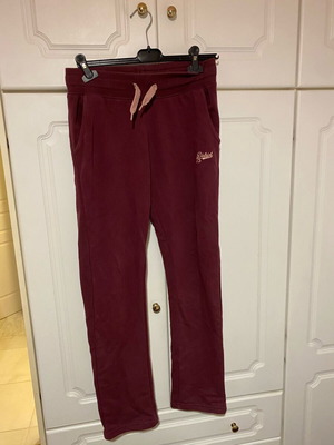 District Seventy Five Burgundy Joggers Small Like New