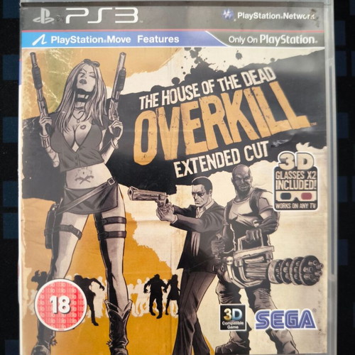 The House of the Dead Overkill Extended Cut PS3 game