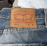 Jeans used, size 34
