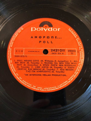 Poll Anthropé... vinyl used, rock