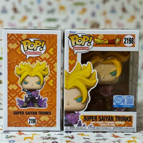 Funko Pop Dragon Ball Super Super Saiyan Trunks pack of 2 new