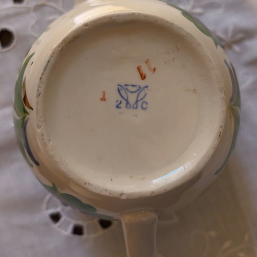 Vintage Soviet porcelain tea set from 1970s